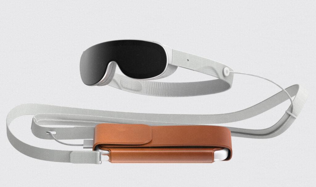 Apple's Headset Renders Battery Puck